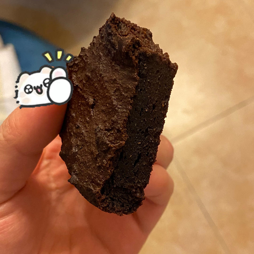 无油低卡浓厚豆腐布朗尼（全部热量只有一千卡☆）