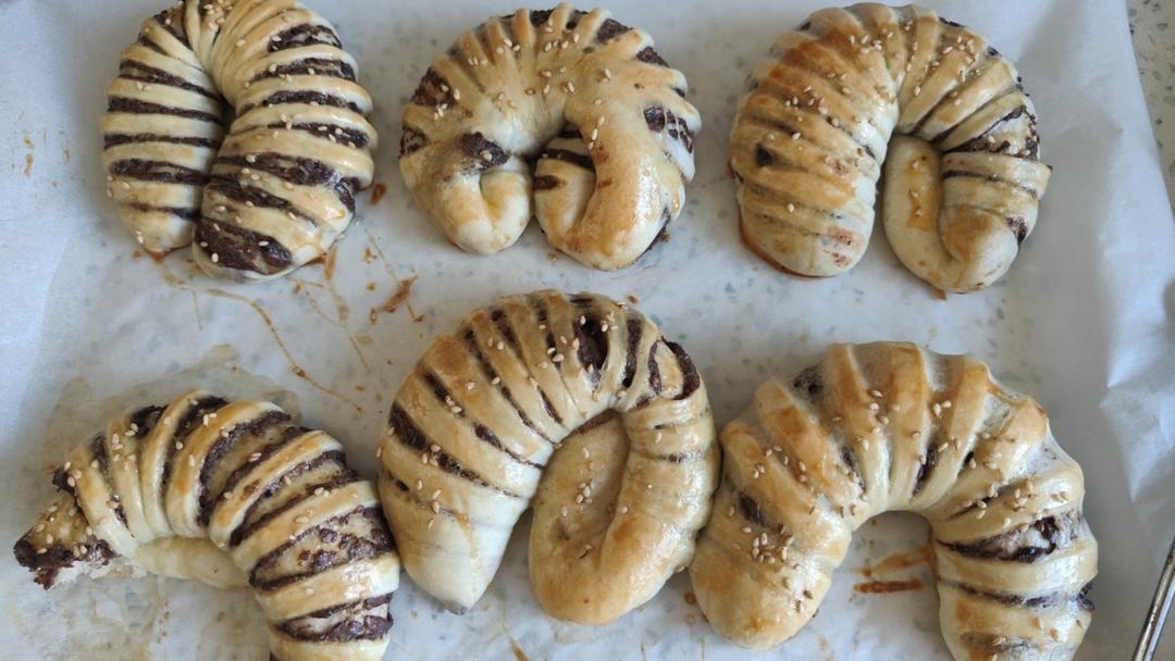 超详细的豆沙面包🍞