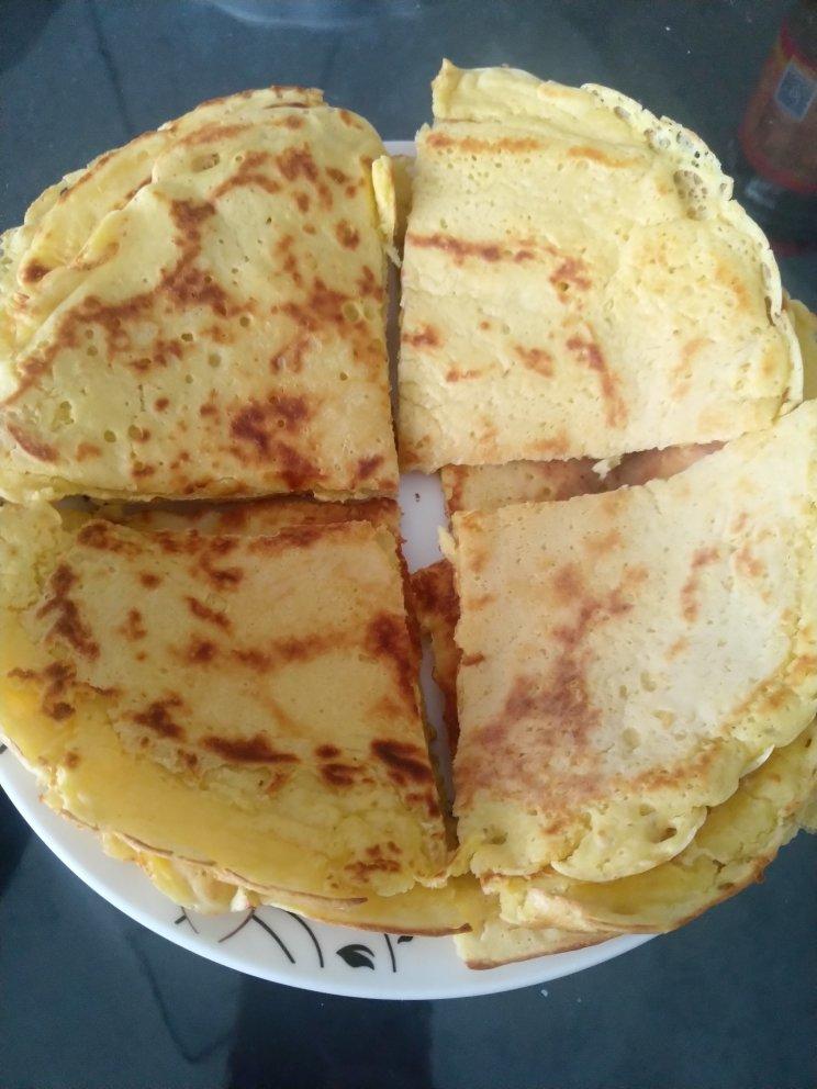 松软有嚼劲的玉米面饼