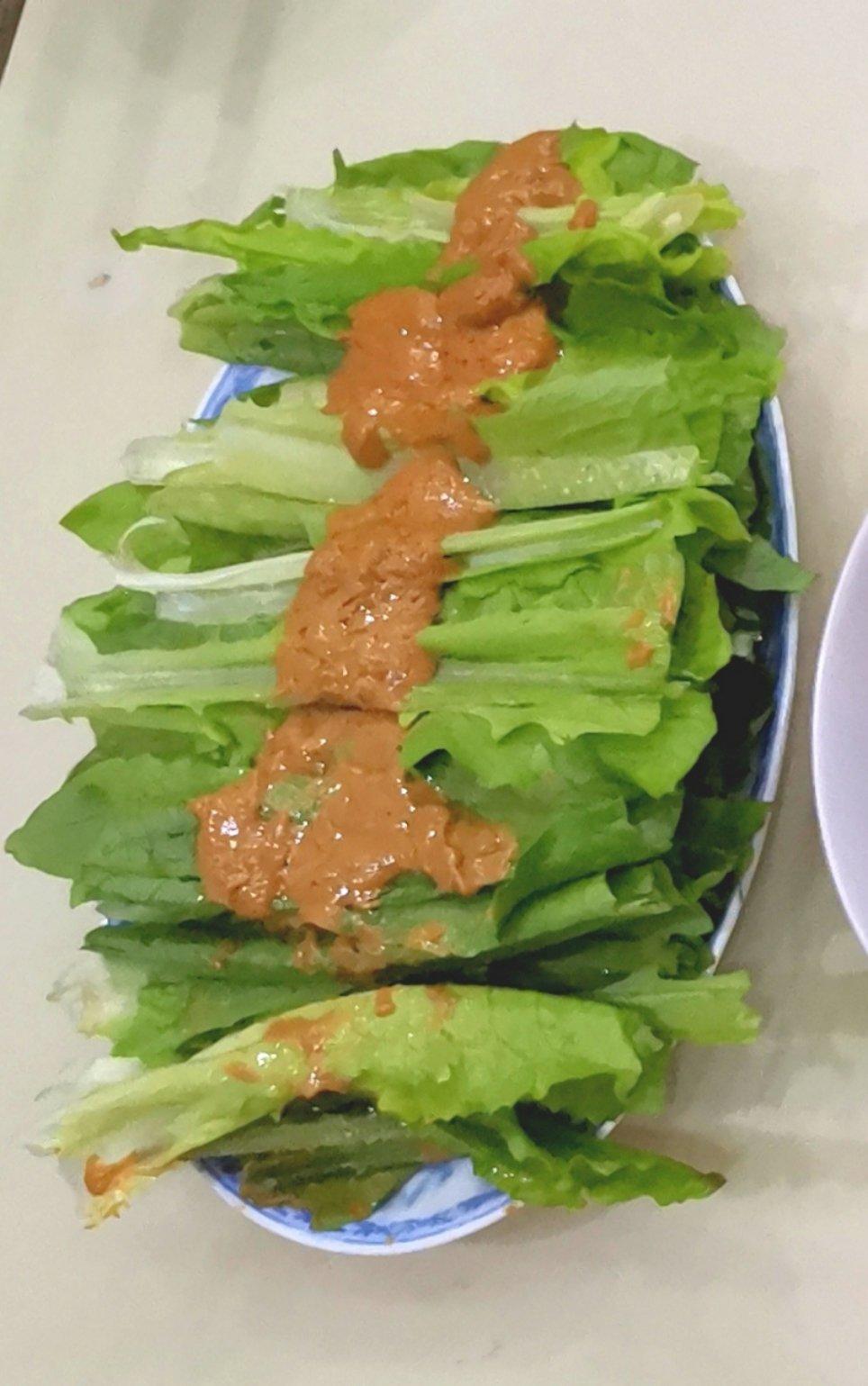 麻酱油麦菜