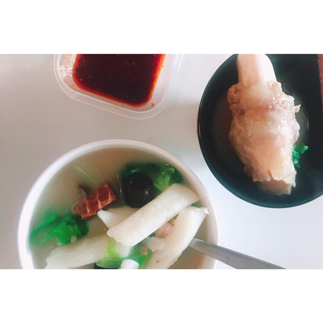 Montreal一人份的好中餐和晚餐