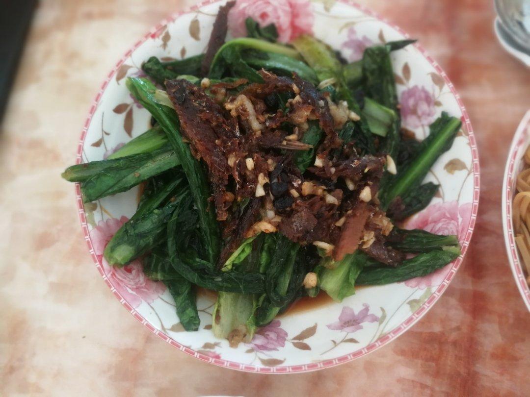 豆豉鲮鱼油麦菜