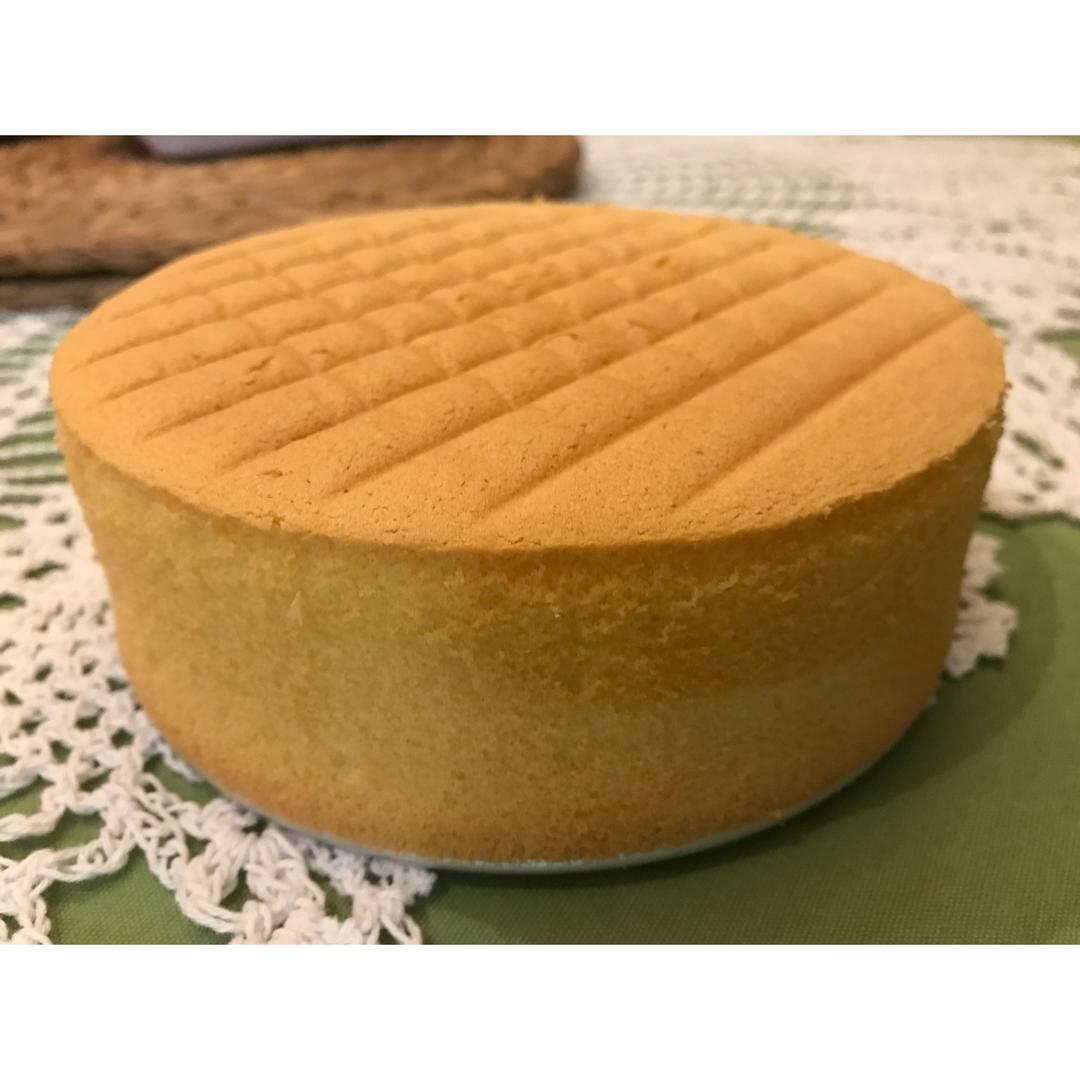 超好记八寸戚风蛋糕（后蛋法）