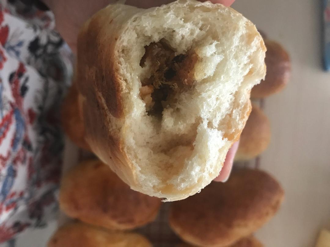 肉松沙拉酱面包（65度汤种）