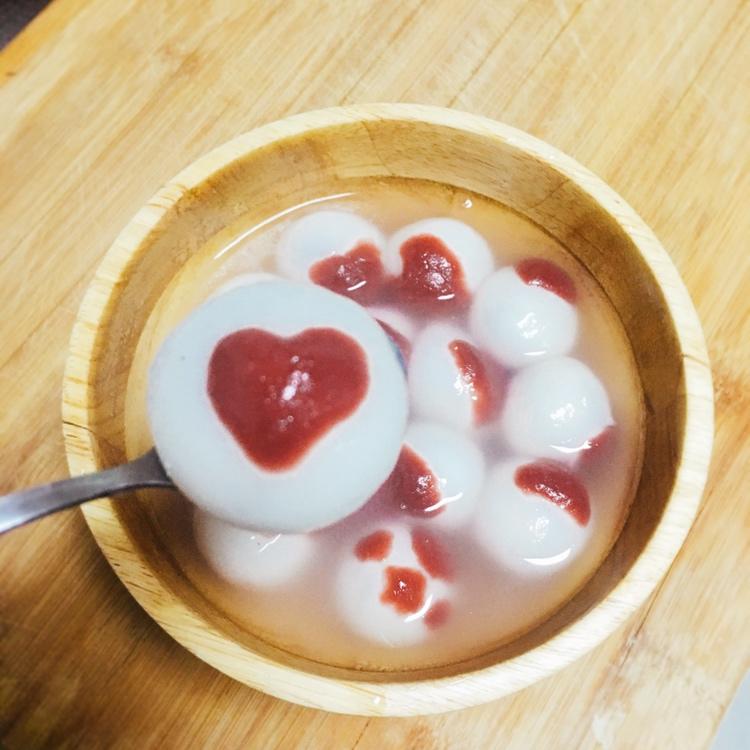 眠子爱做梦做的如何使用现成的汤圆快速做喵爪汤圆