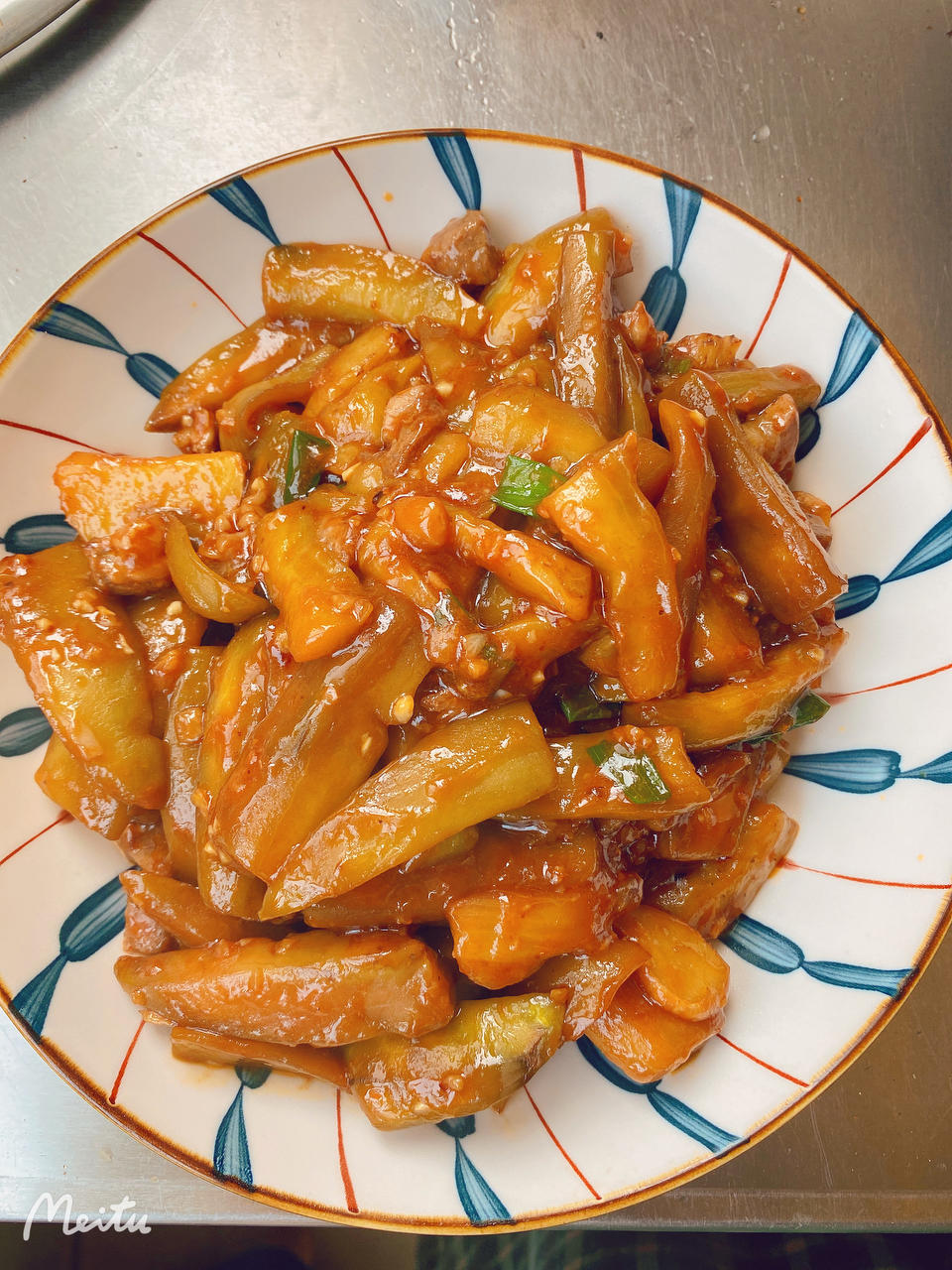 超级下饭酱香味肉末茄子