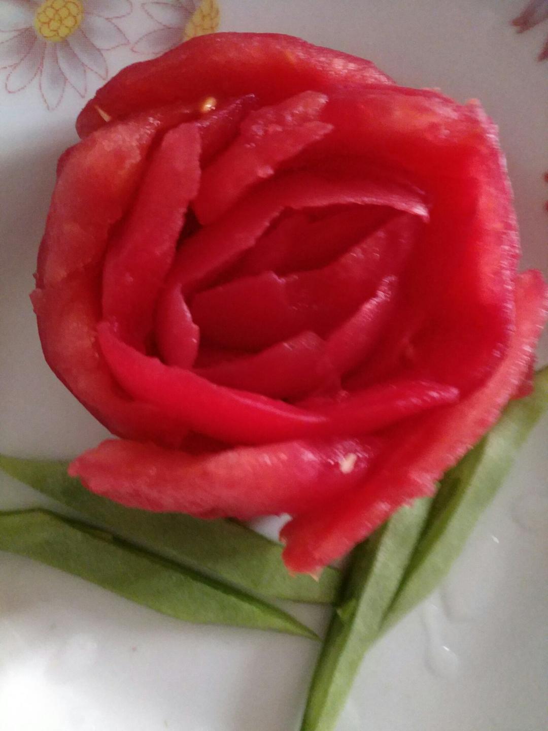 番茄玫瑰花