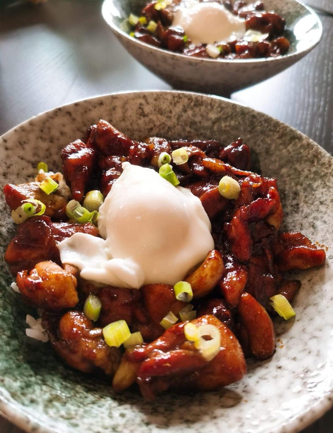 日式碎鸡饭