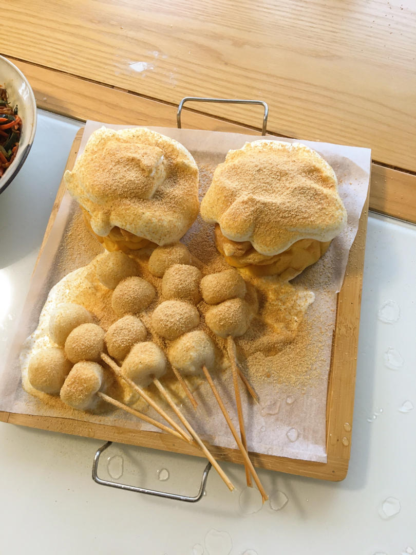 1ee海云做的半仙豆夫同款豆乳奶盖白玉丸子