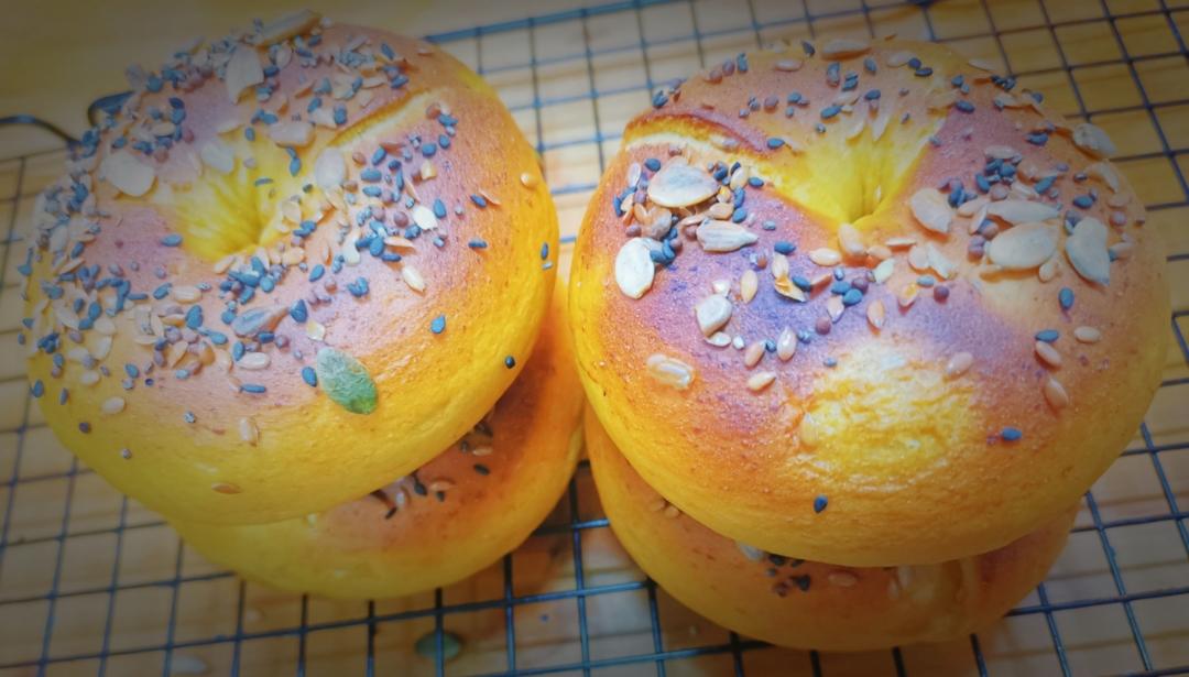 酒酿玫瑰贝果🌹