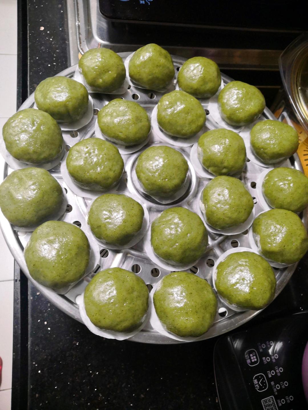 艾草青团、艾粑粑、艾糍、新鲜艾草制作