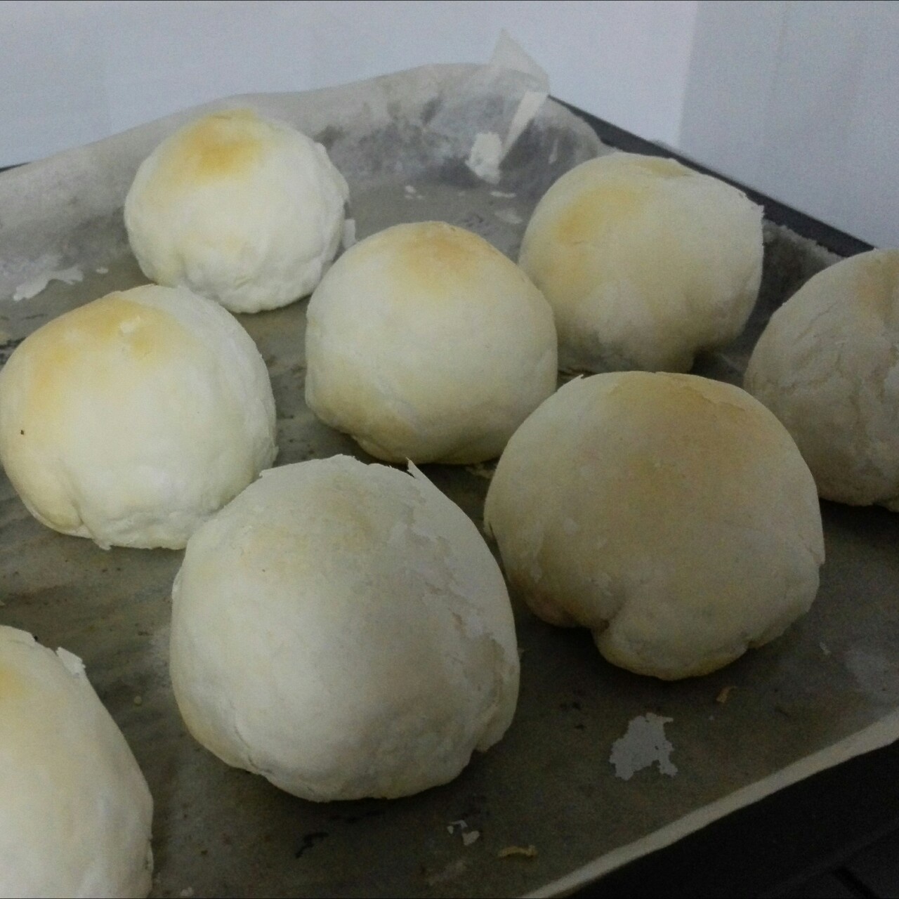 白酥皮云腿月饼