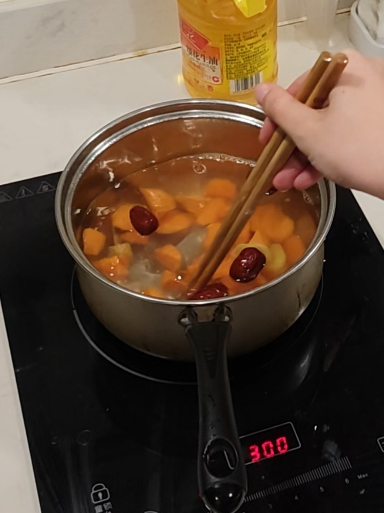 姨妈期友好 番薯红枣糖水的做法 步骤6
