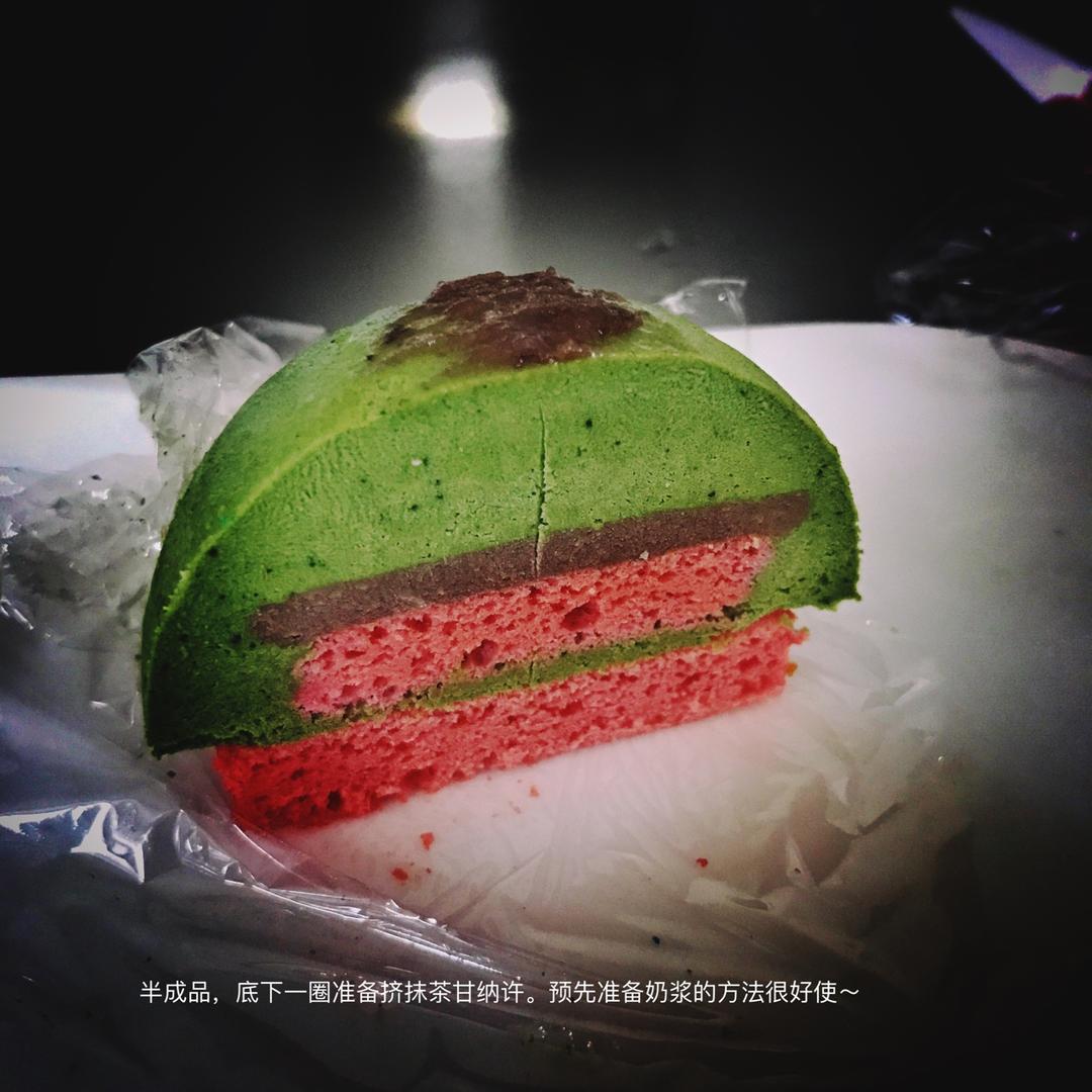 抹茶黑芝麻安格斯慕斯（厨studio视频直播课作业反馈）