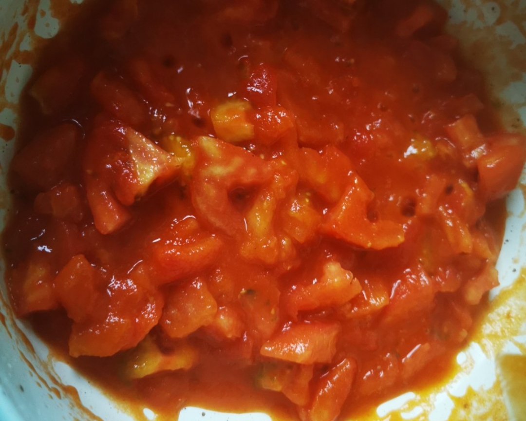 不加番茄酱不加醋的番茄肥牛面的做法 步骤3