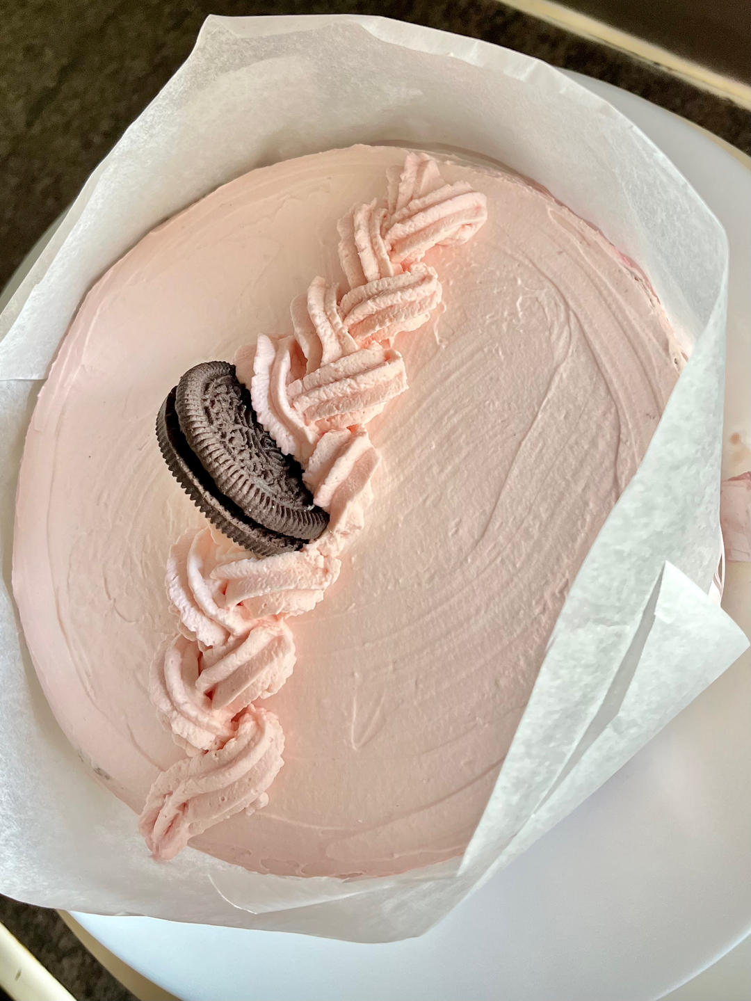 6寸加高可可奥利奥咸奶油蛋糕