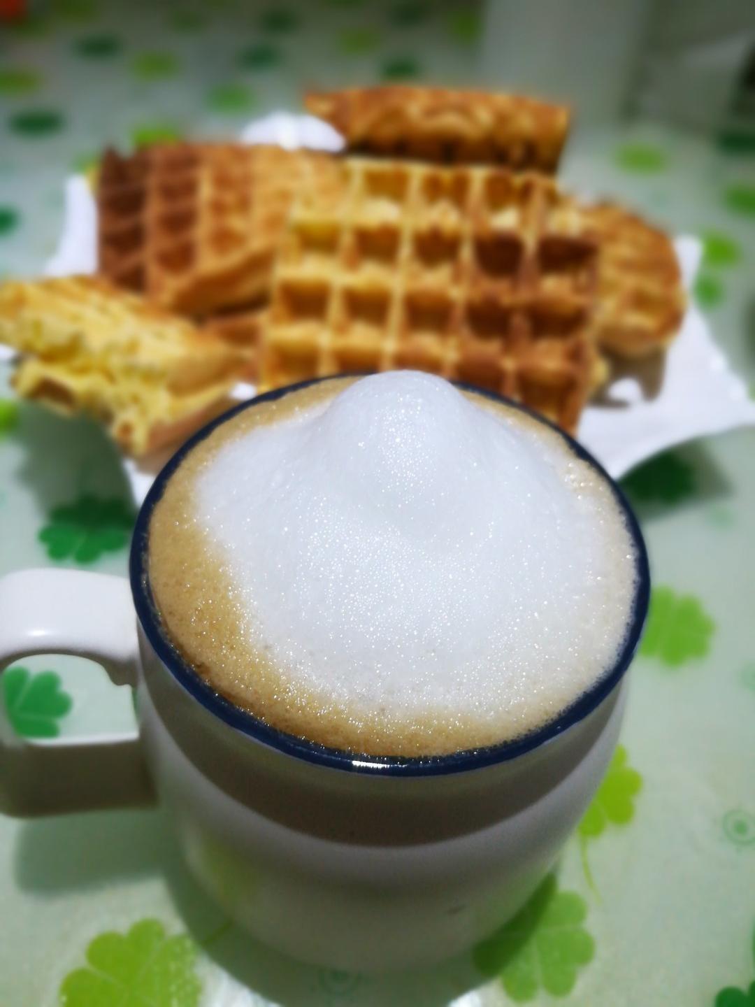 咖啡拉花~打基础大白心