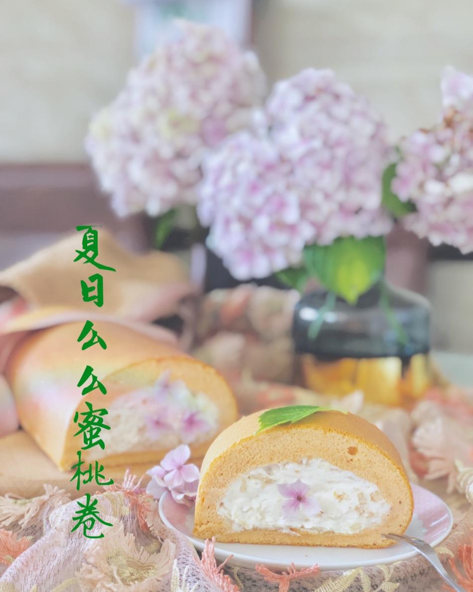 《Tinrry+》粉红荔枝蛋糕卷