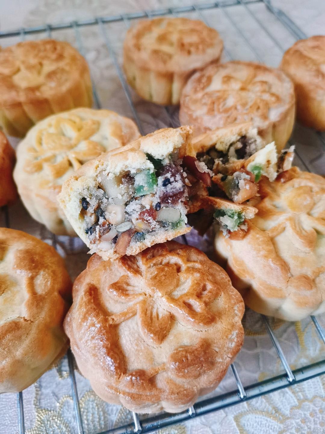 无粉的豪华五仁馅