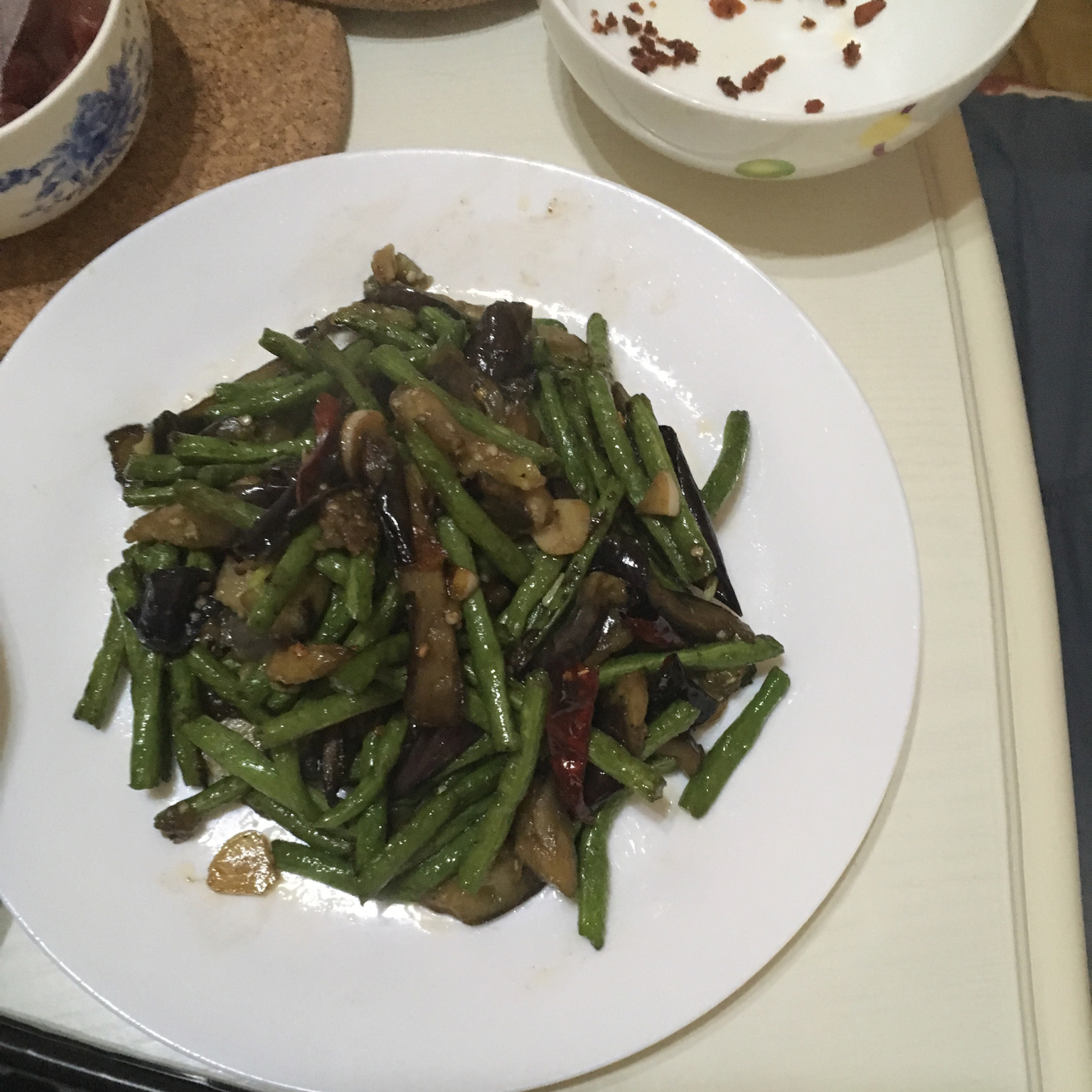 茄子豆角