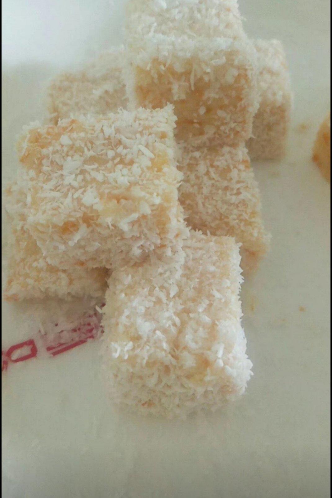 【甜蜜工坊】椰丝牛奶小方糕