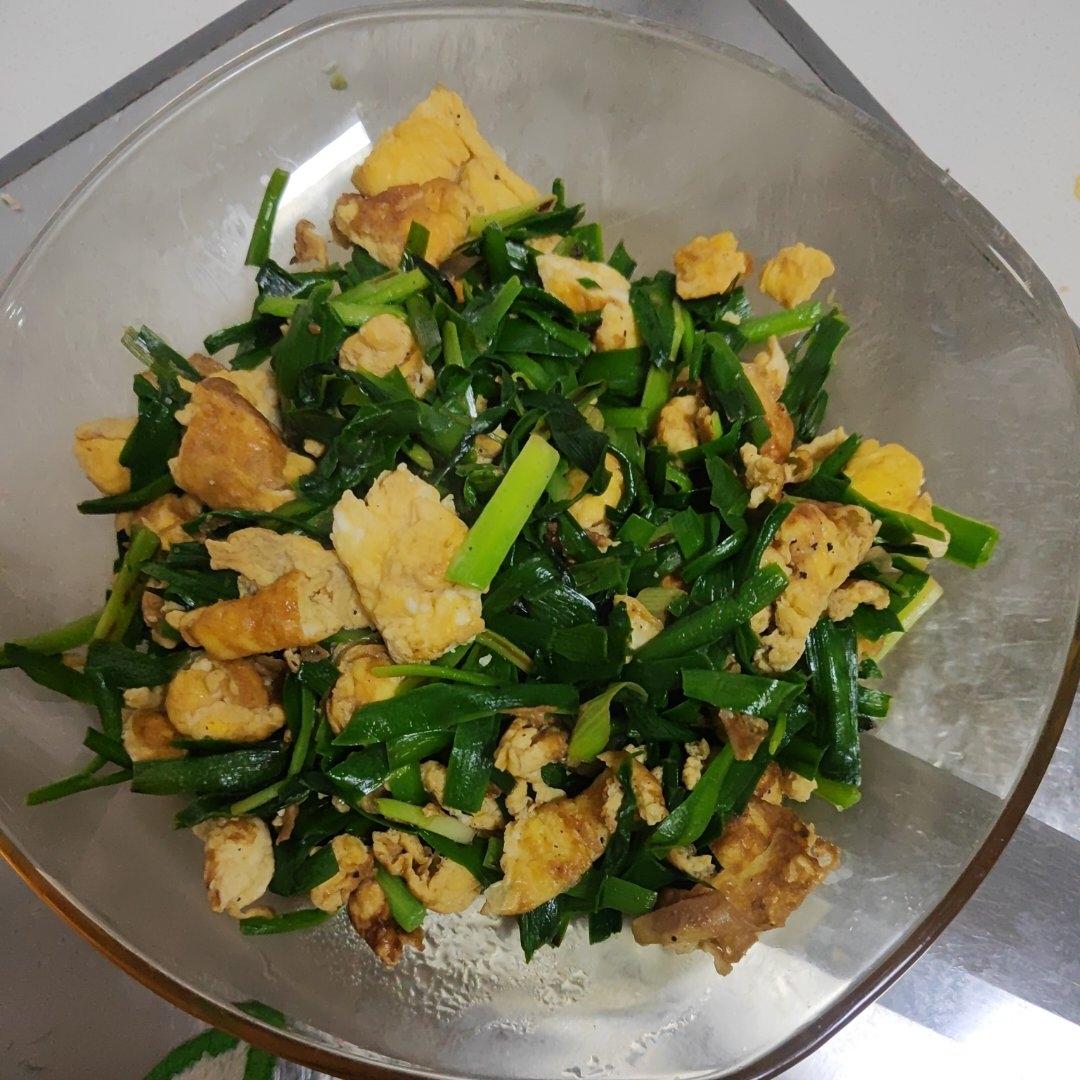 韭菜炒鸡蛋——三分钟快手下饭菜 掌握火候的秘诀