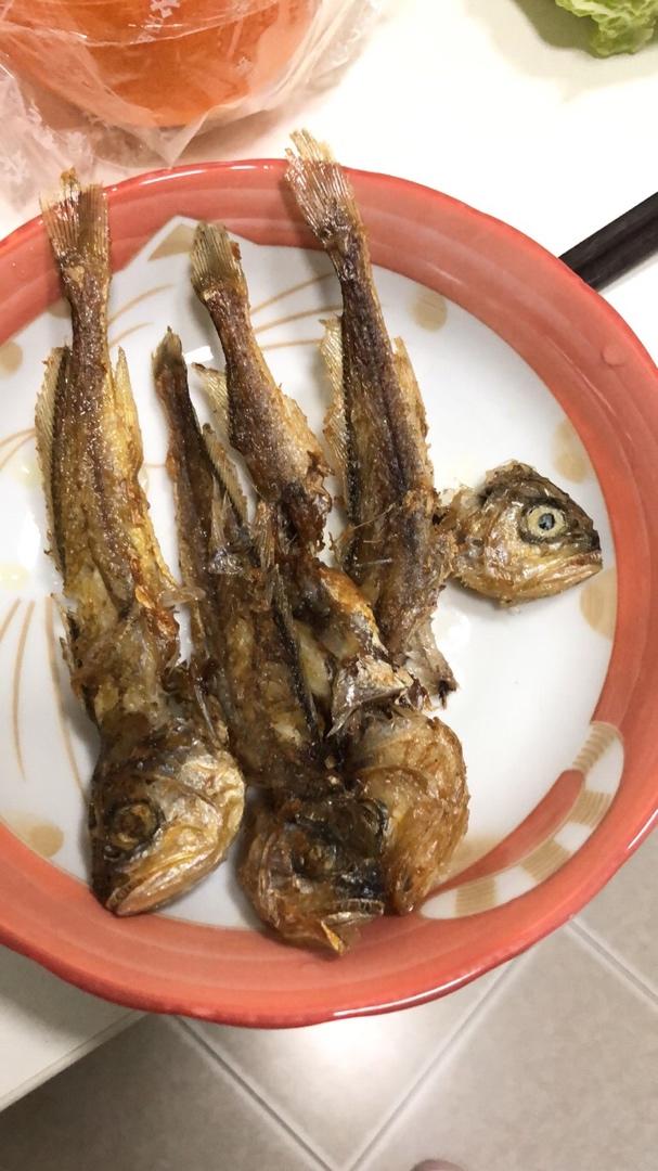 酥炸小黄鱼～吸油少