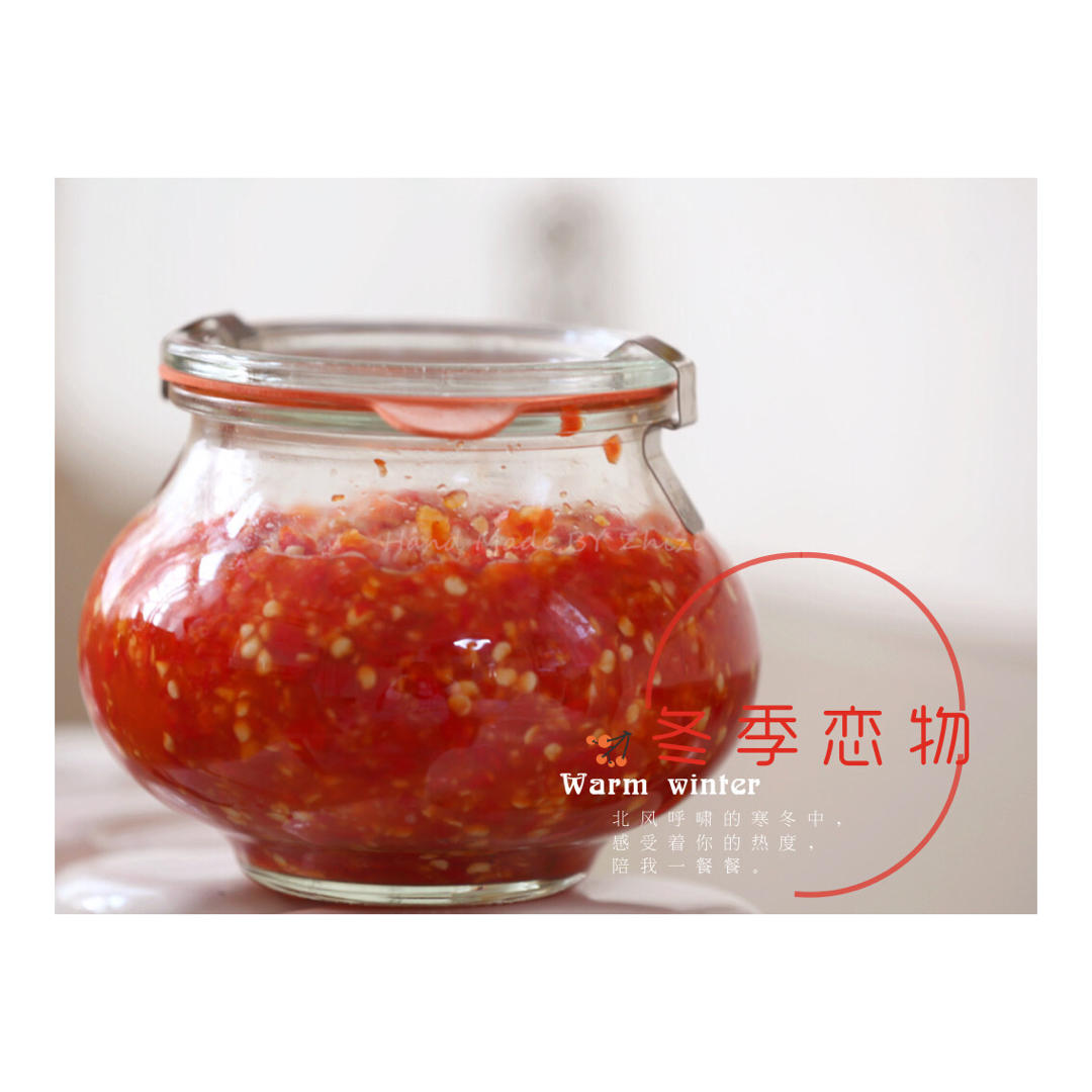 💯香辣开胃的自制剁辣椒‼️放一年不会坏