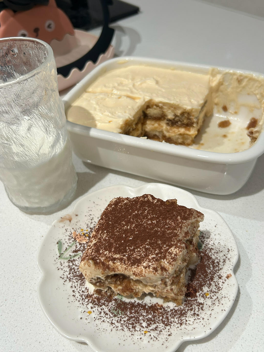 在欧洲学会的经典版提拉米苏