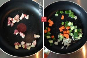 泡菜炒饭的做法 步骤2