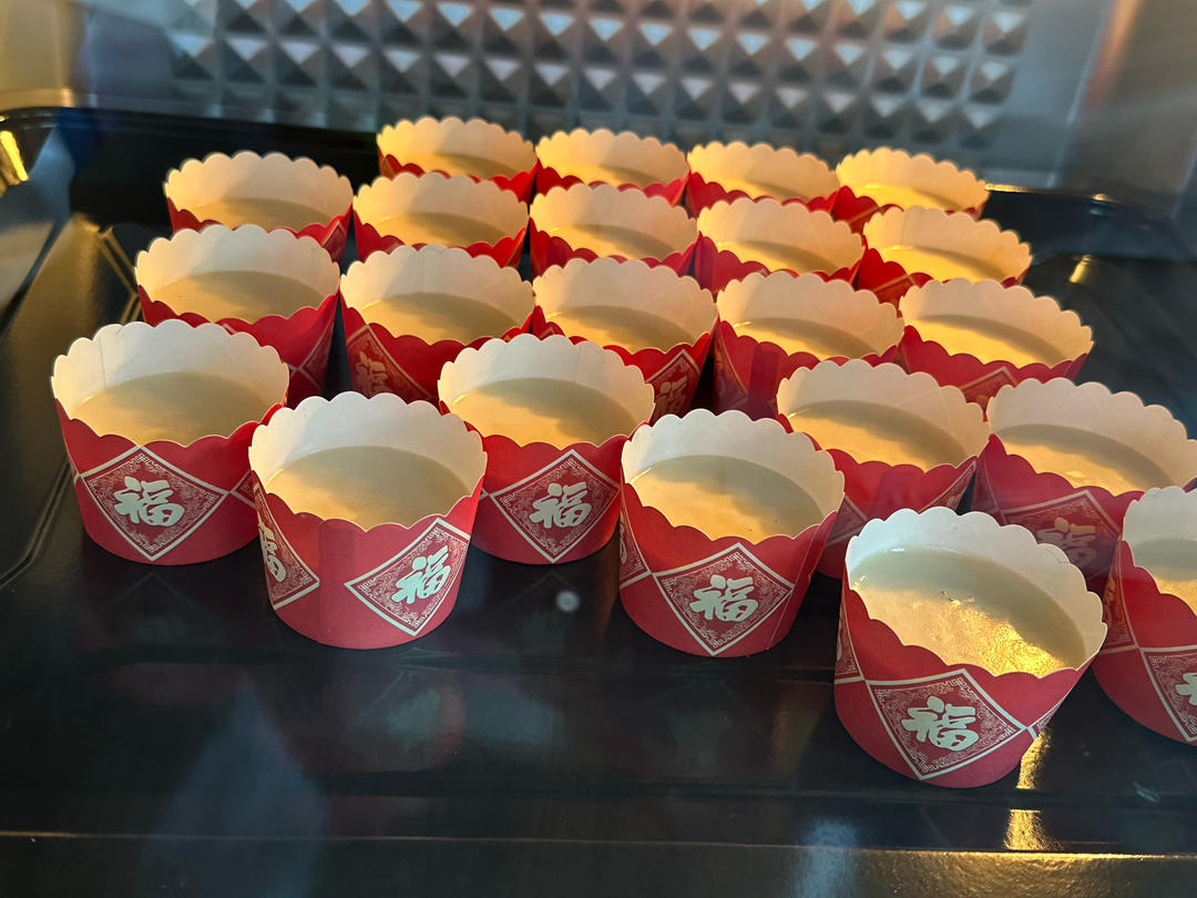 戚风小纸杯蛋糕