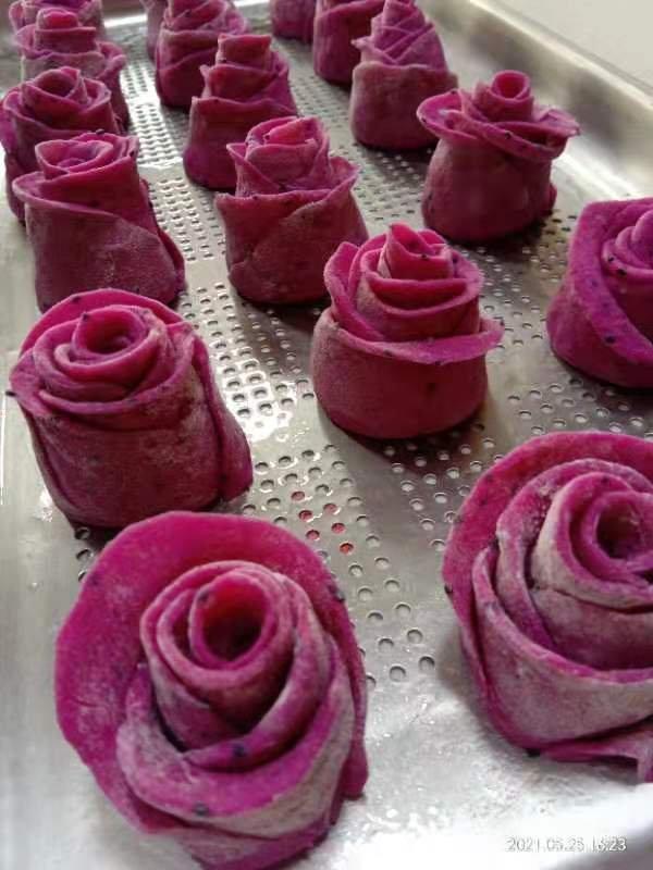 火龙果馒头--玩转大自然的颜色