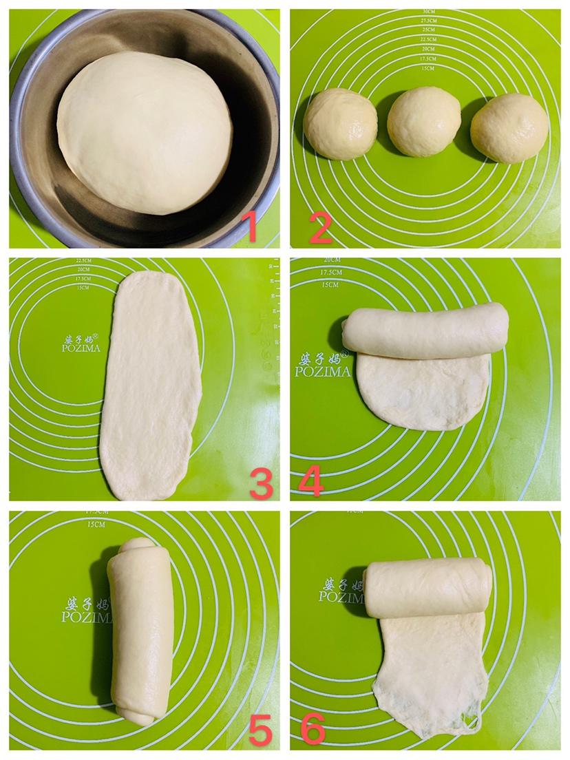 纯奶手撕吐司的做法 步骤1