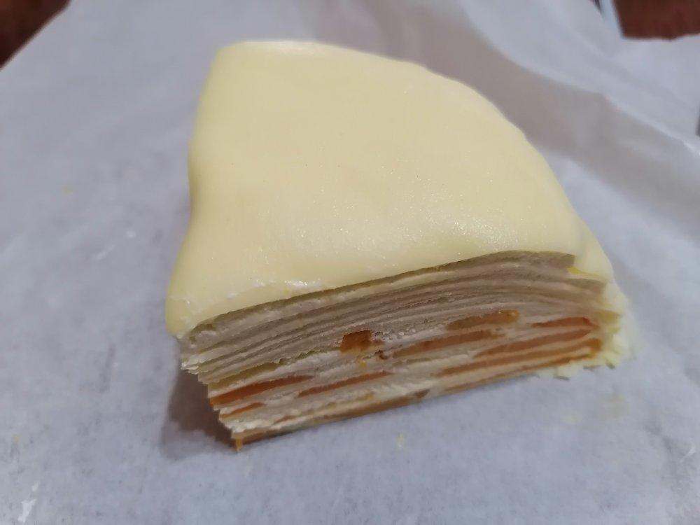 芒果千层蛋糕，100%成功告别煎皮无能