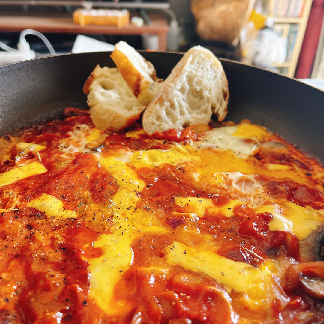 🎬 北非蛋shakshuka / 地狱蛋 eggs in hell