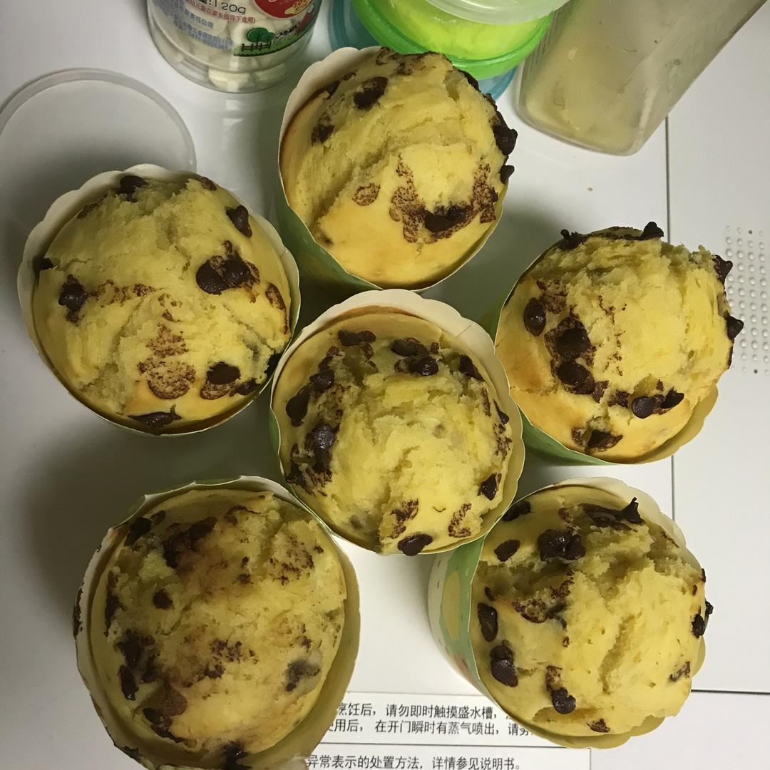 马芬 纸杯蛋糕cupcake香蕉松糕