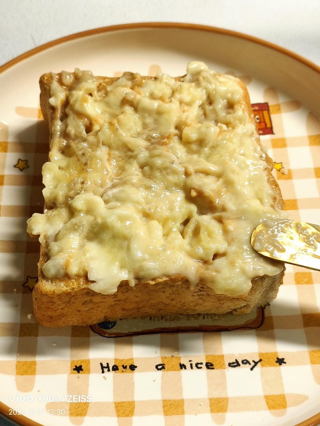 香蕉泥花生酱三明治（我的食欲稳定器）| 健康·三餐