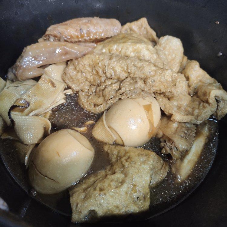 卤豆腐干（豆皮、腐竹、金针菇）