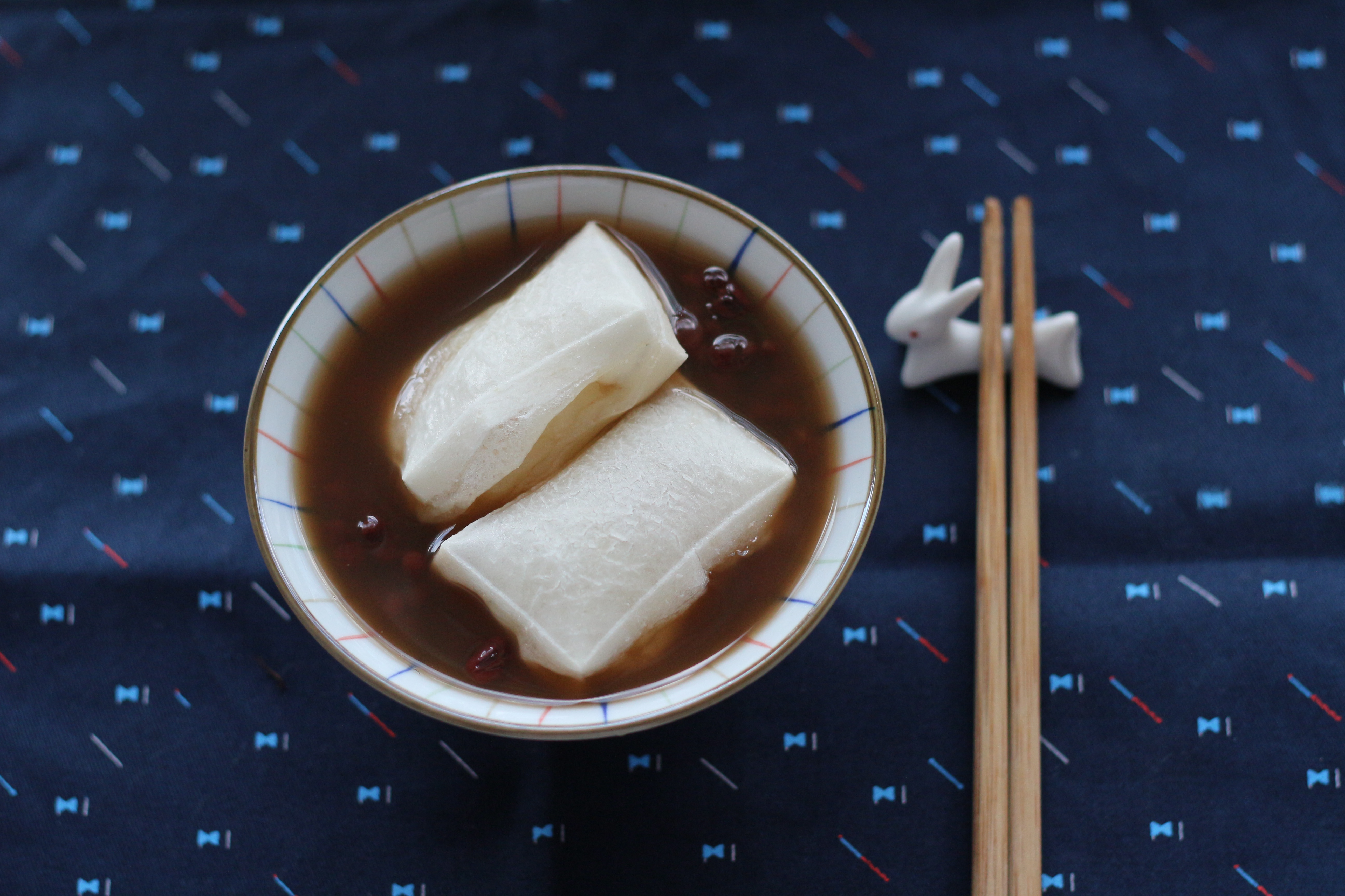 日式麻糬红豆汤