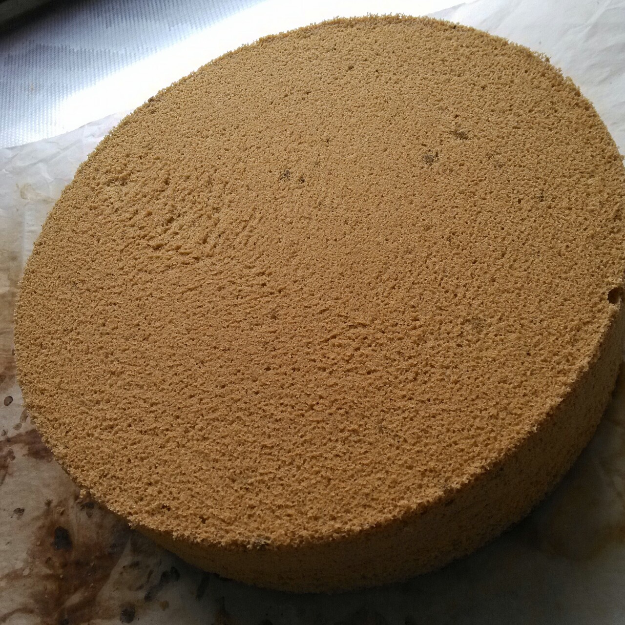 戚风蛋糕完美脱模+切片