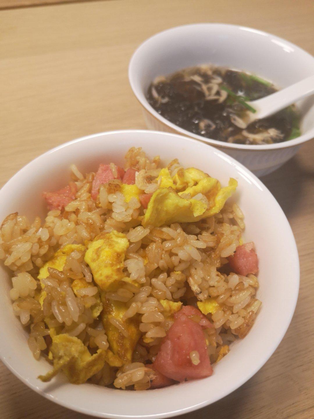 酱油炒饭(超级简单)