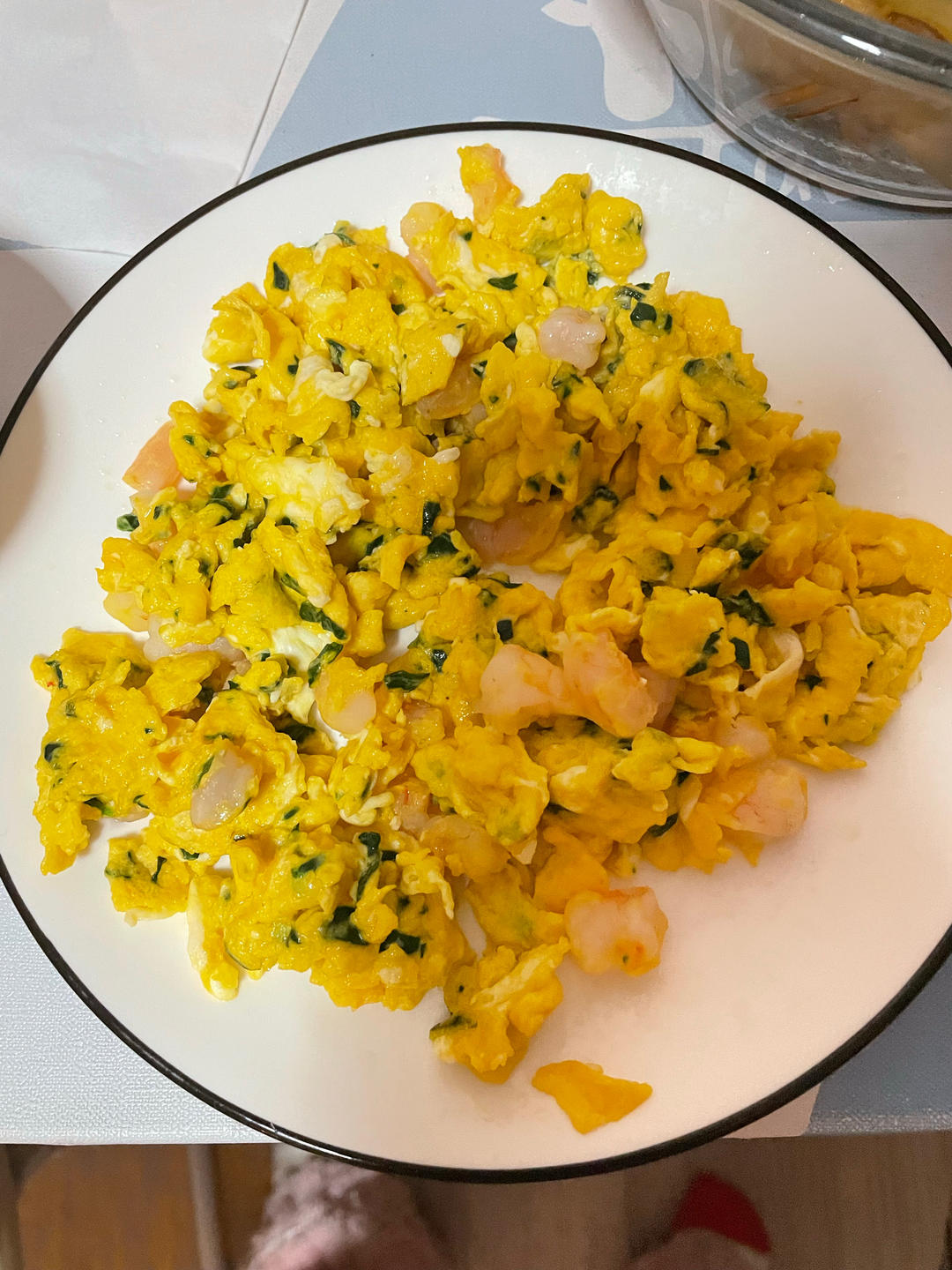 虾仁炒蛋（超简单做法)