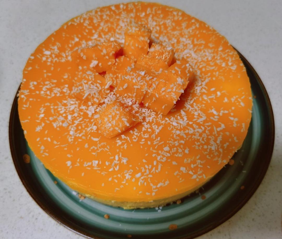 【视频】芒果慕斯（6寸） | 含镜面果胶配方