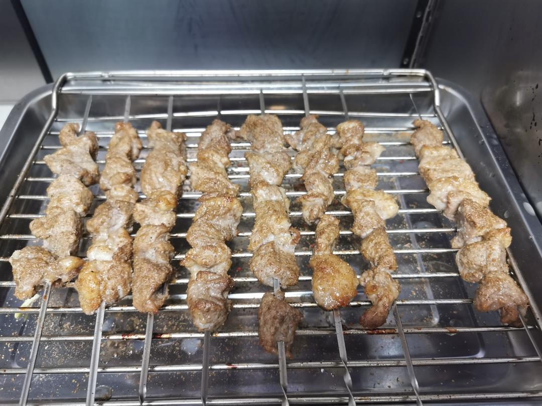 巨好吃的羊肉烤串（烤箱版）
