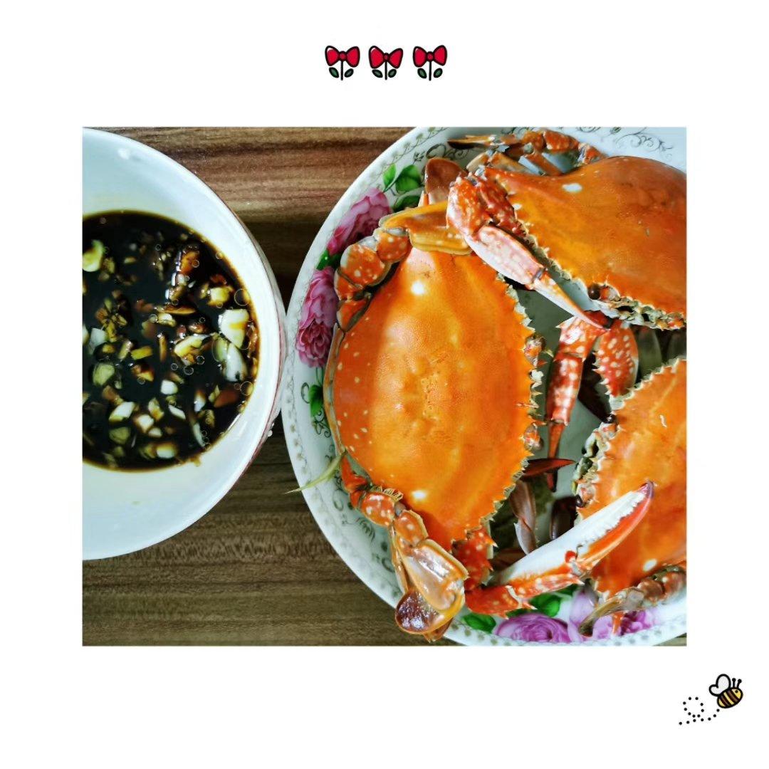 清蒸梭子蟹