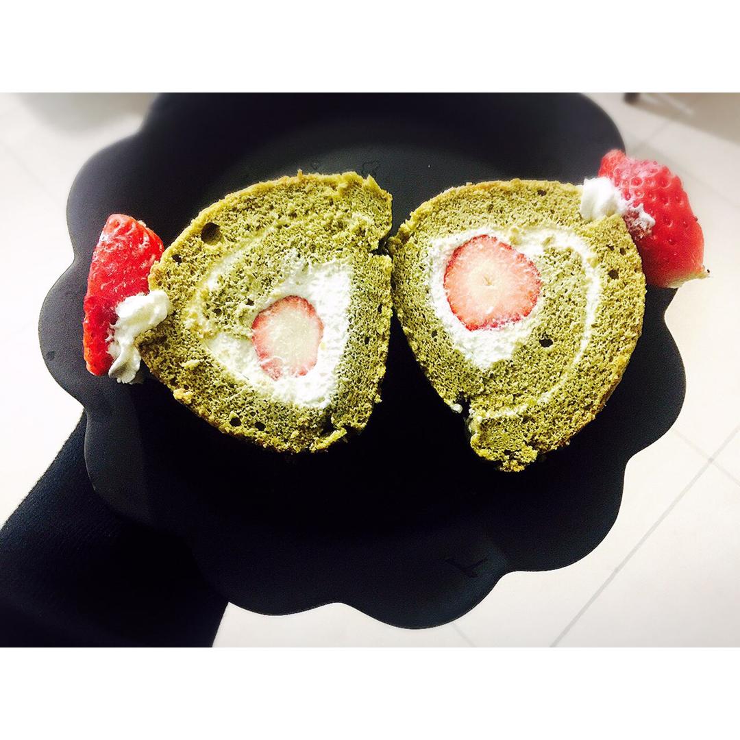 日式抹茶蛋糕卷