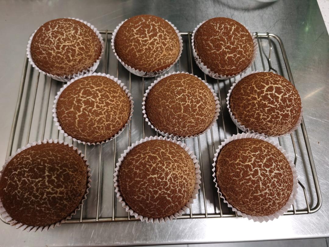 巧克力蘑菇面包