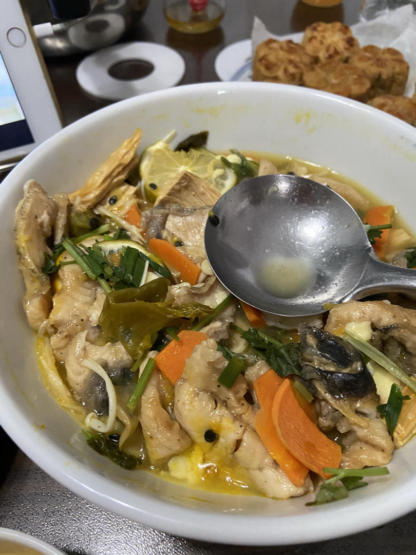 百香果柠檬酸汤鱼