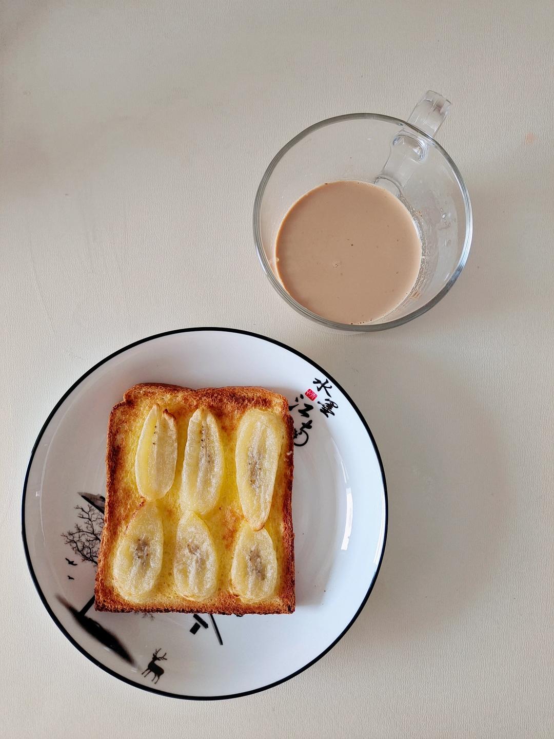好吃到哭的香蕉烤吐司❗️酥脆香甜❗️零失败❗️