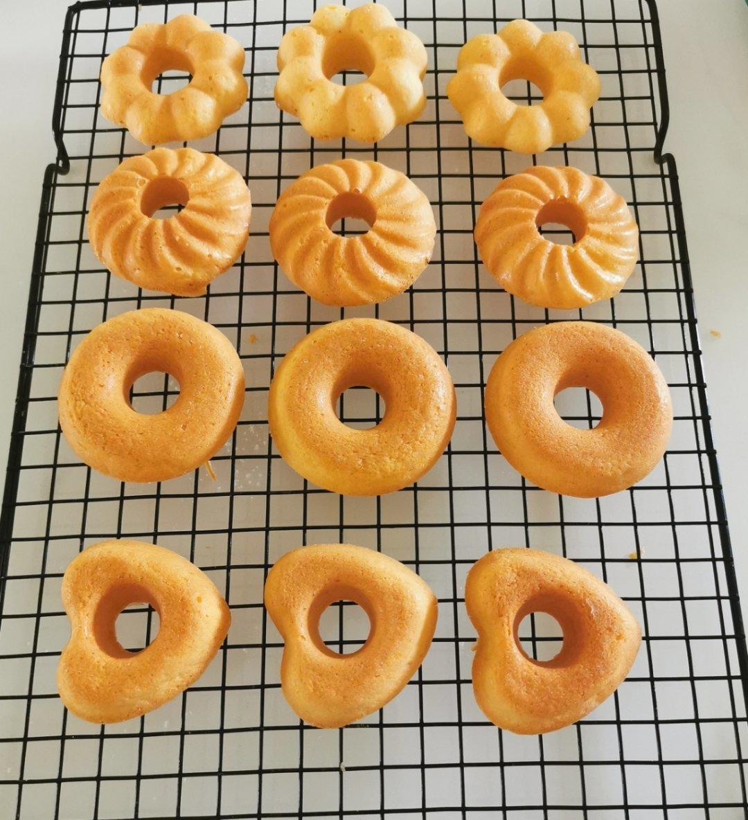 宝宝版海绵甜甜圈蛋糕